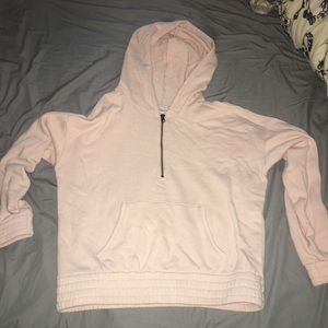 american eagle quarter zip hoodie